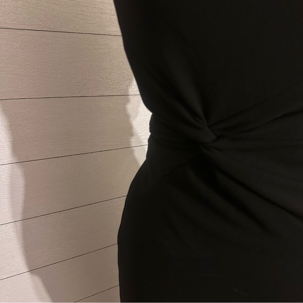 Nookie Lust One Shoulder Gown in Black XS - Picture 8 of 9